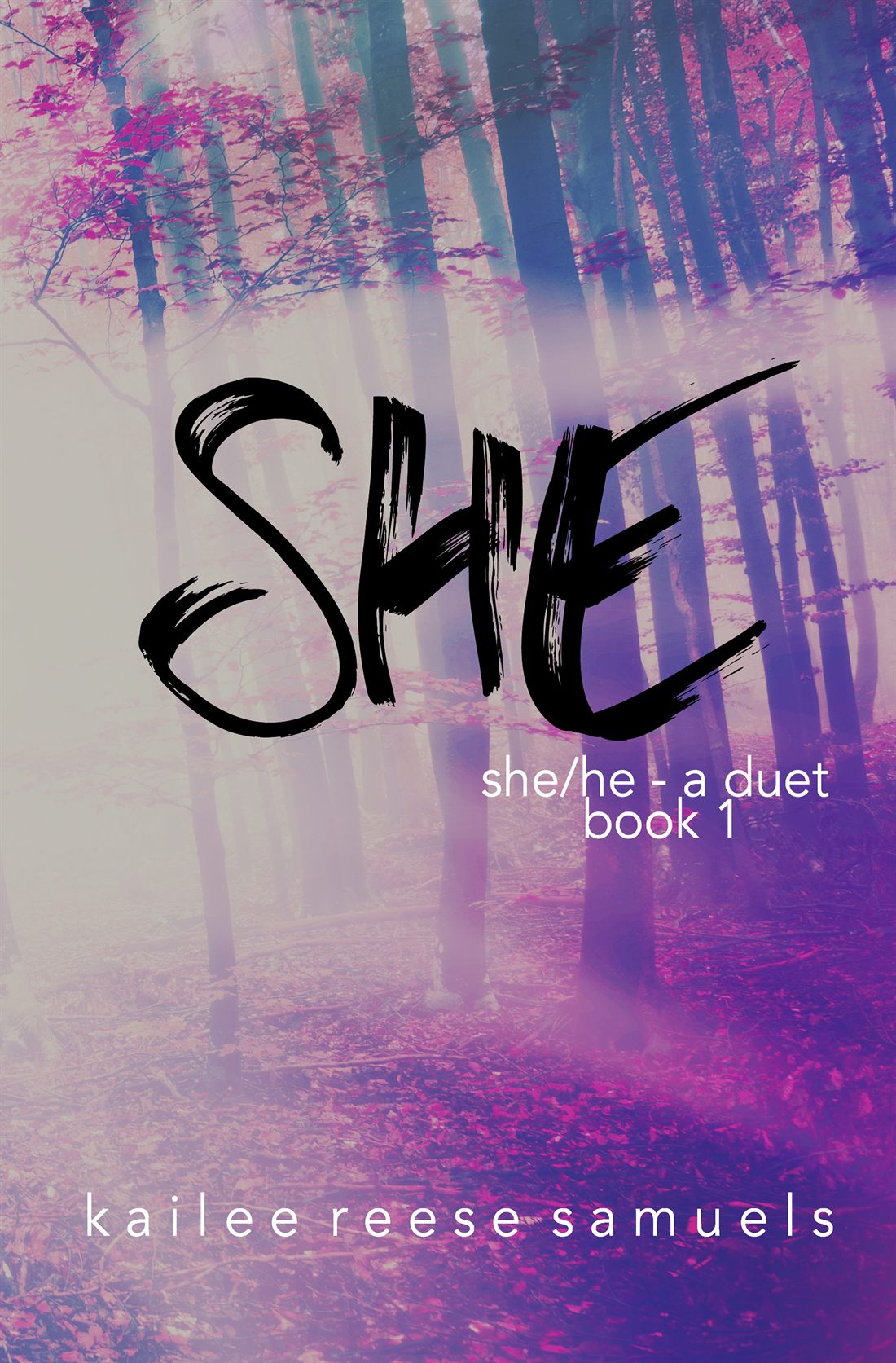 She book cover by Kailee Reese Samuels
